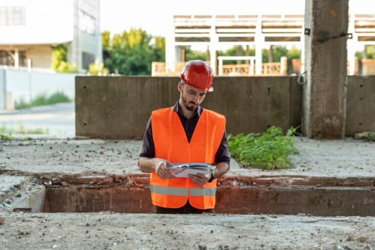 Construction surveyors