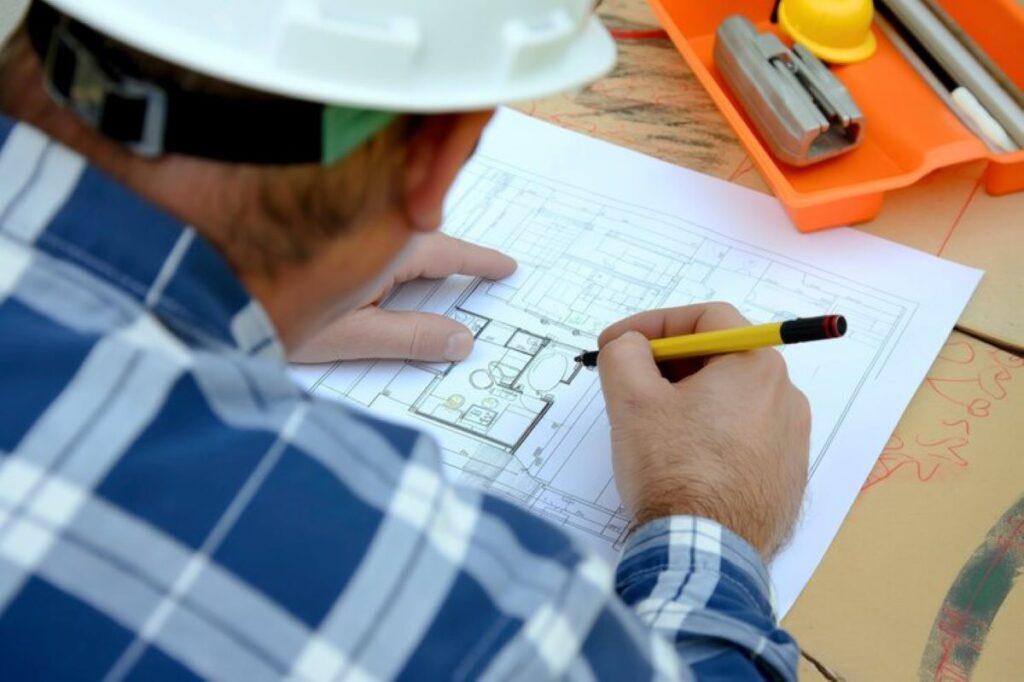 Construction surveyors